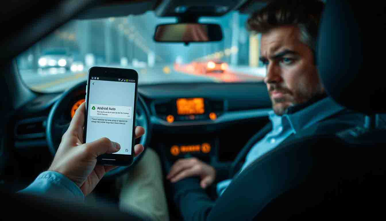 Pourquoi Android Auto sarrête