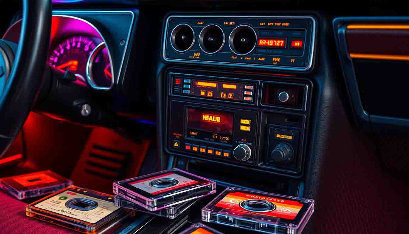 autoradio cassette bluetooth