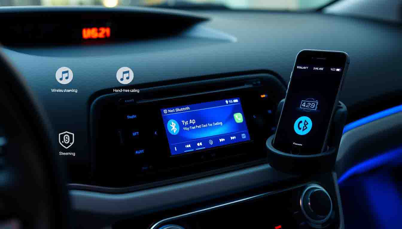 bluetooth radio voiture