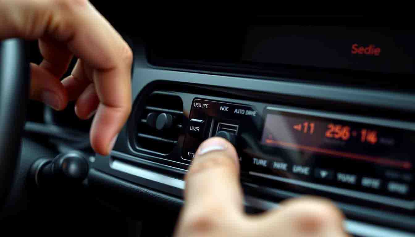 comment connecter une cle usb sur un autoradio