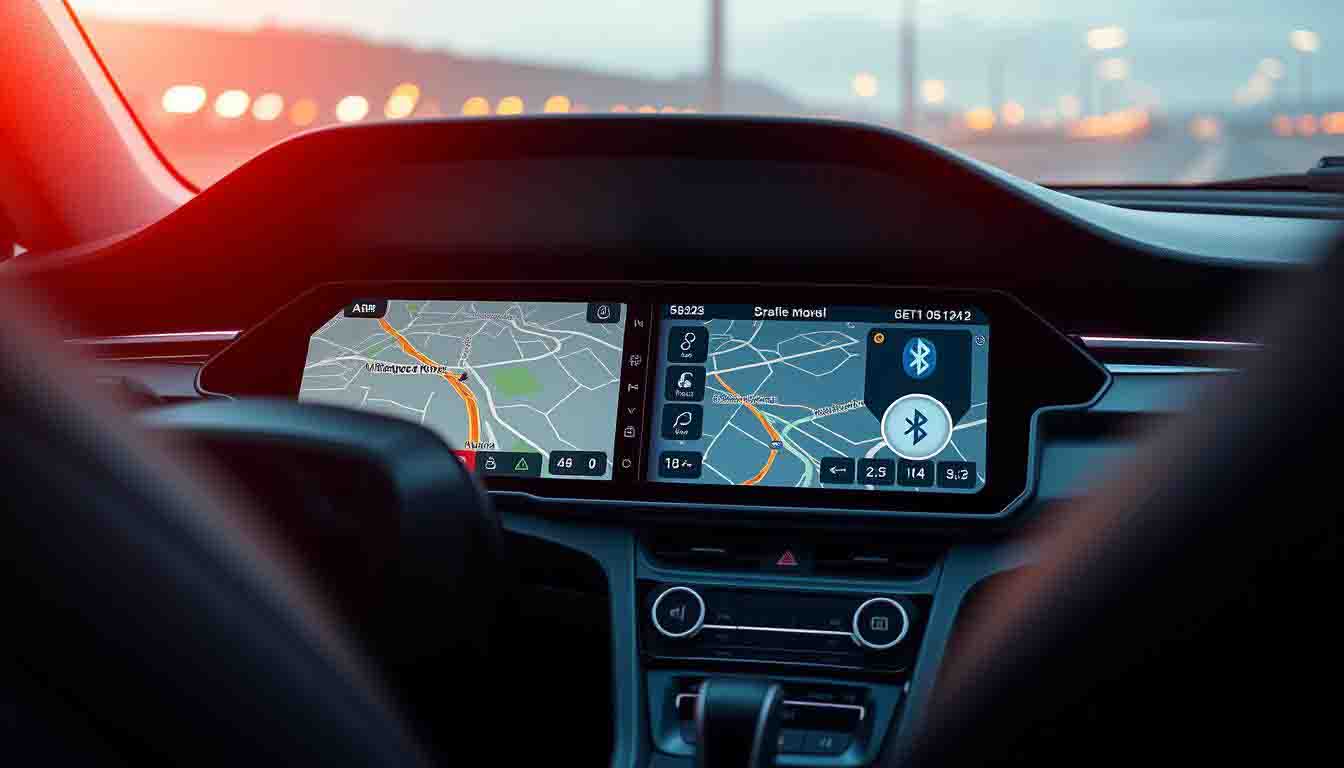 écran tactile bluetooth voiture